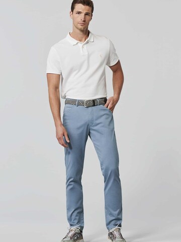 Regular Pantalon chino MEYER en bleu