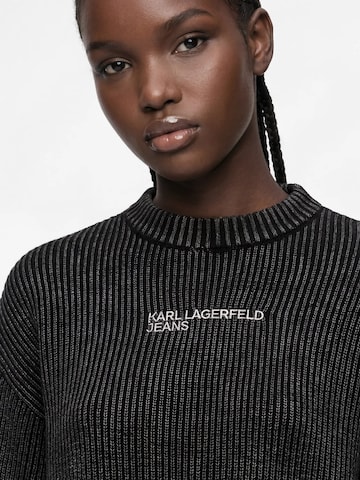 KARL LAGERFELD JEANS Pullover in Schwarz