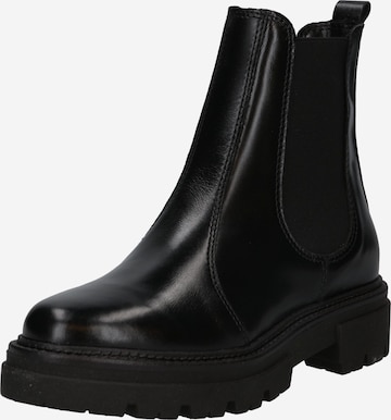 Oasis Chelsea Boots in Schwarz: predná strana