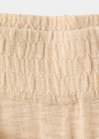 MANGO Regular Hose 'Ventura' in Beige