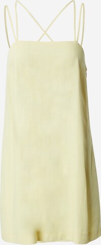 Ema Louise x ABOUT YOU Dress 'Elis' in Yellow: front