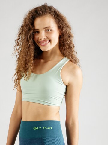 ONLY PLAY Bustier Sport bh 'TAMI-2' in Groen: voorkant