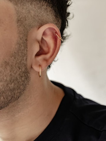 Hey Happiness Oorbel 'Slim Hoop' in Goud