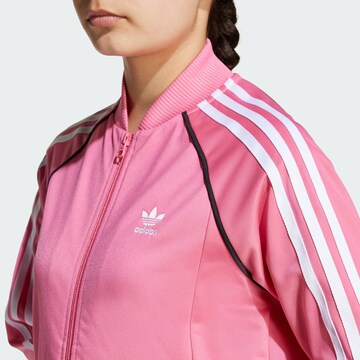 ADIDAS ORIGINALS Кофта на молнии 'Adicolor' в Ярко-розовый