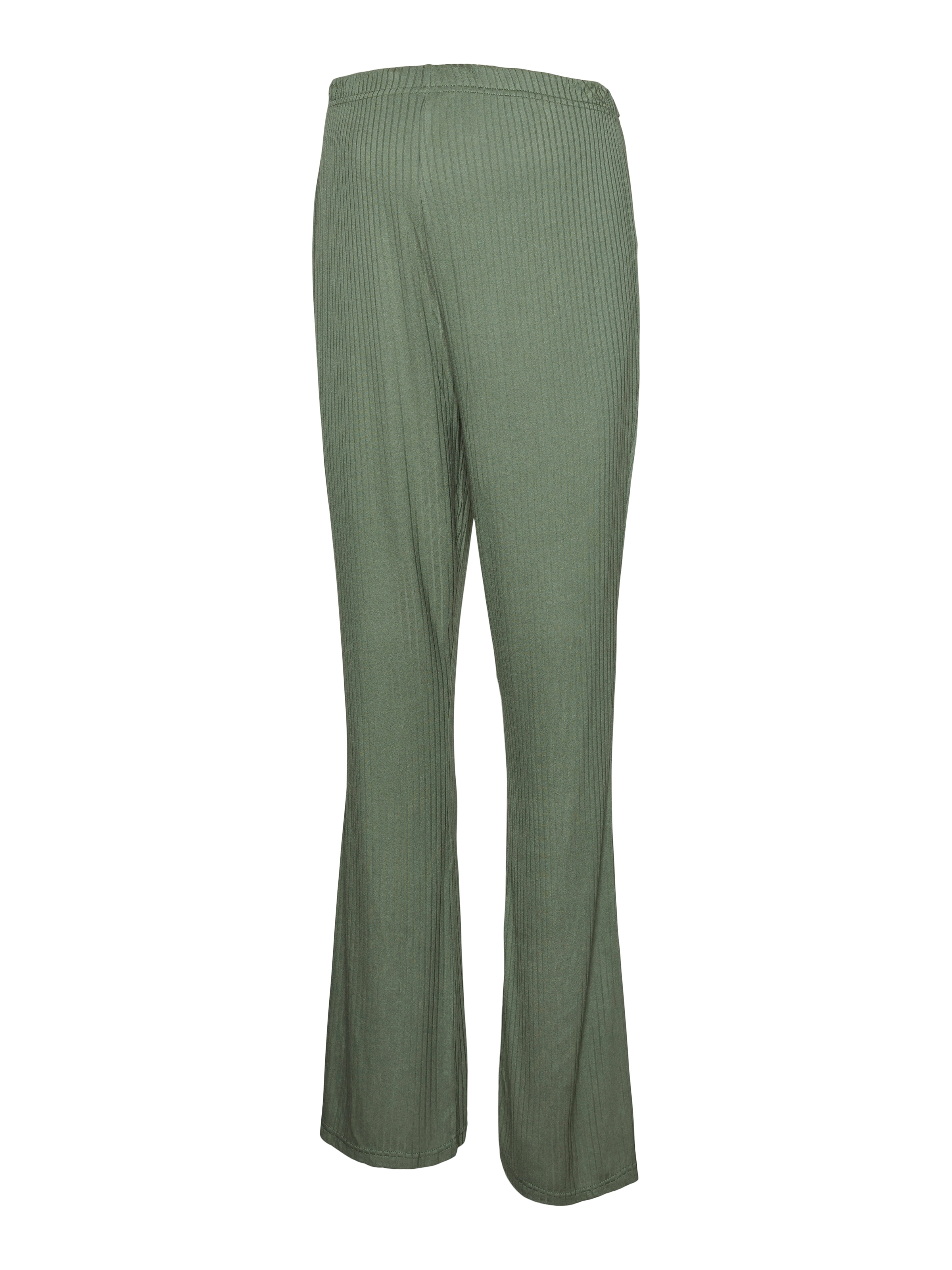 MAMALICIOUS - Acampanado Pantalón en verde: frente