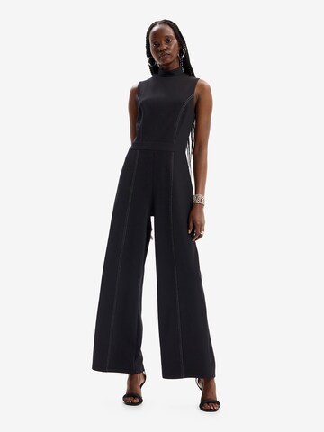 Tuta jumpsuit di Desigual in nero: frontale