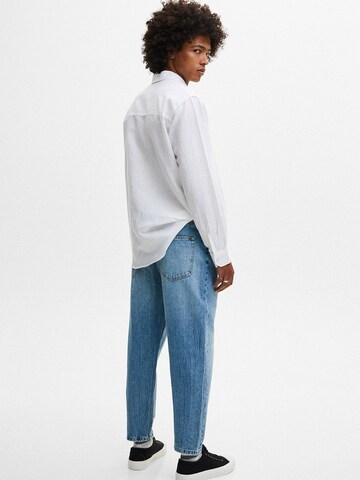 Pull&Bear Loosefit Jeans in Blau