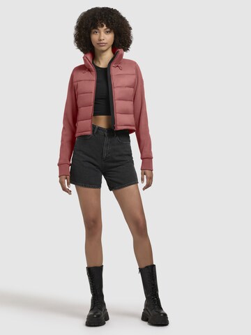 Veste mi-saison khujo en rouge