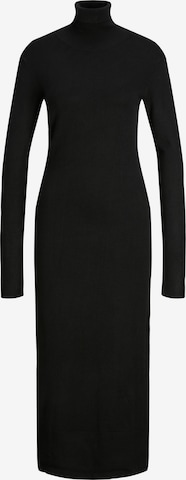 JJXX Knitted dress 'Cat' in Black: front