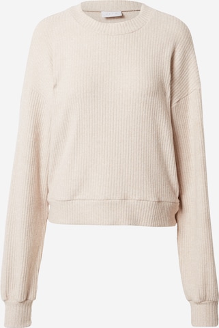 Pull-over 'Bamina' VILA en beige : devant