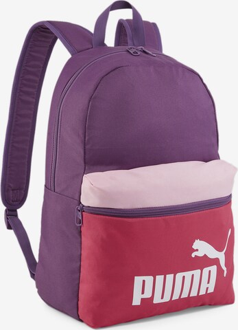PUMA Backpack in Purple: front