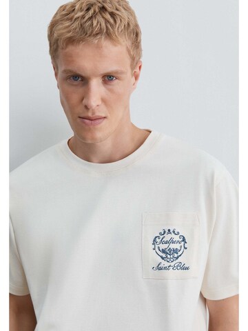 Scalpers Shirt ' ' in Beige: voorkant
