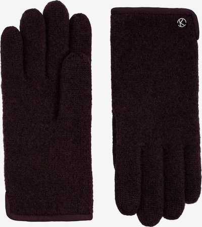 KESSLER Gants 'SASHA' en brun foncé, Vue avec produit