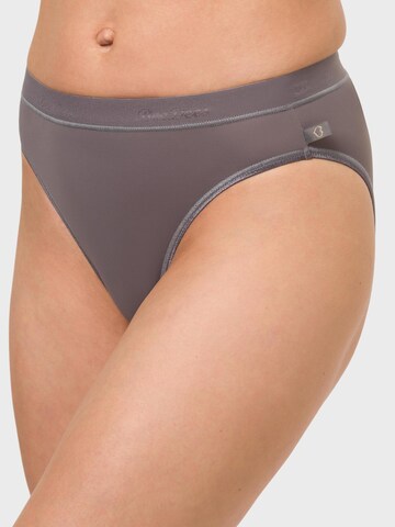 BeeDees Panty 'Slip Microfun Tai mit Elastikbund' in Grey