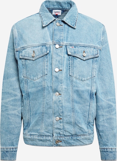 Tommy Jeans Tussenjas in de kleur Blauw denim, Productweergave