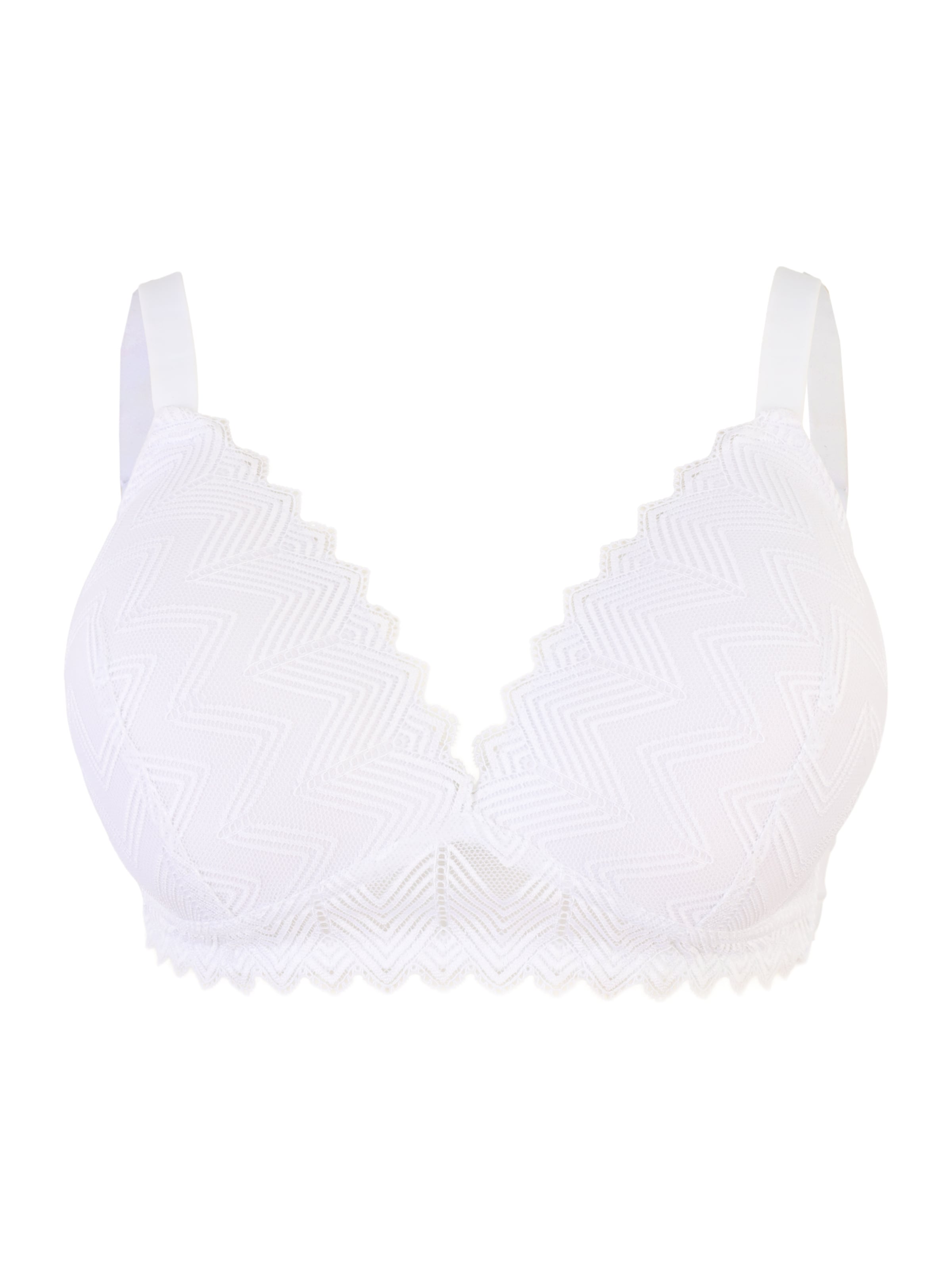 NATURANA - Triángulo Sujetador en blanco: frente