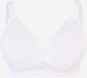 NATURANA - Triángulo Sujetador en blanco: frente