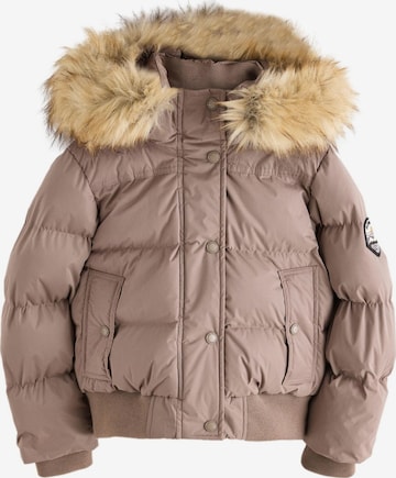 Superdry & Co Winterjas 'Everest' in Bruin: voorkant