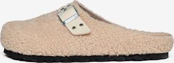 Clogs 'VOLGA' di Bayton in beige: frontale