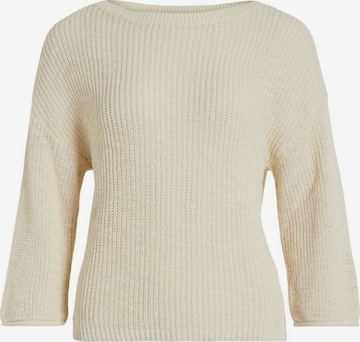 VILA Sweater 'Asita' in Beige: front