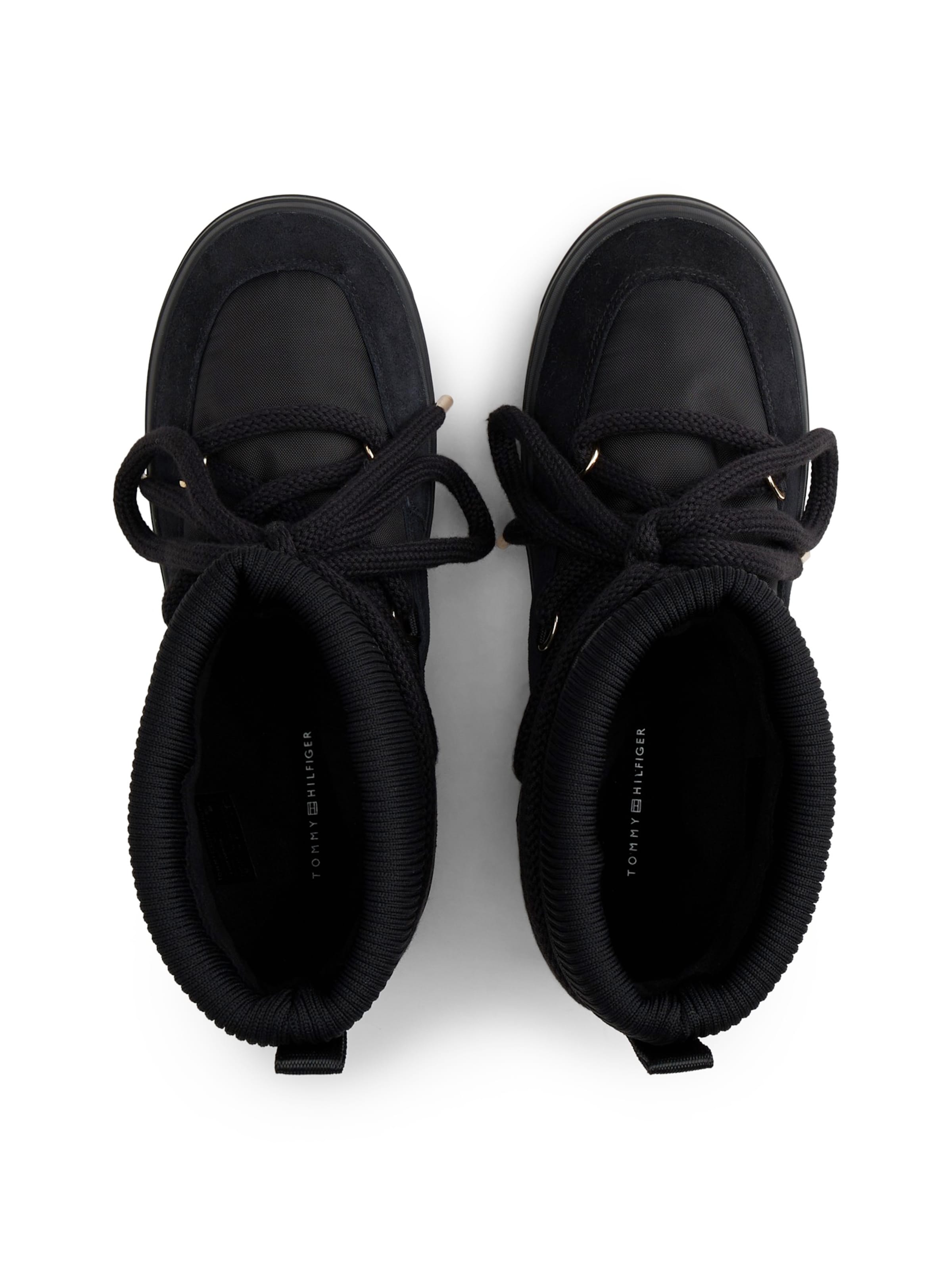 TOMMY HILFIGERČizme za snijeg - crna boja