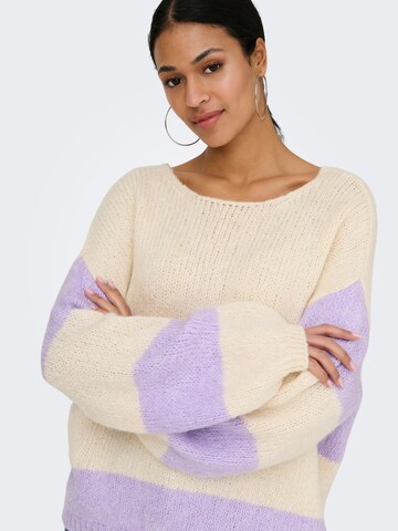 JDY Pullover 'JDYDinea' in Beige