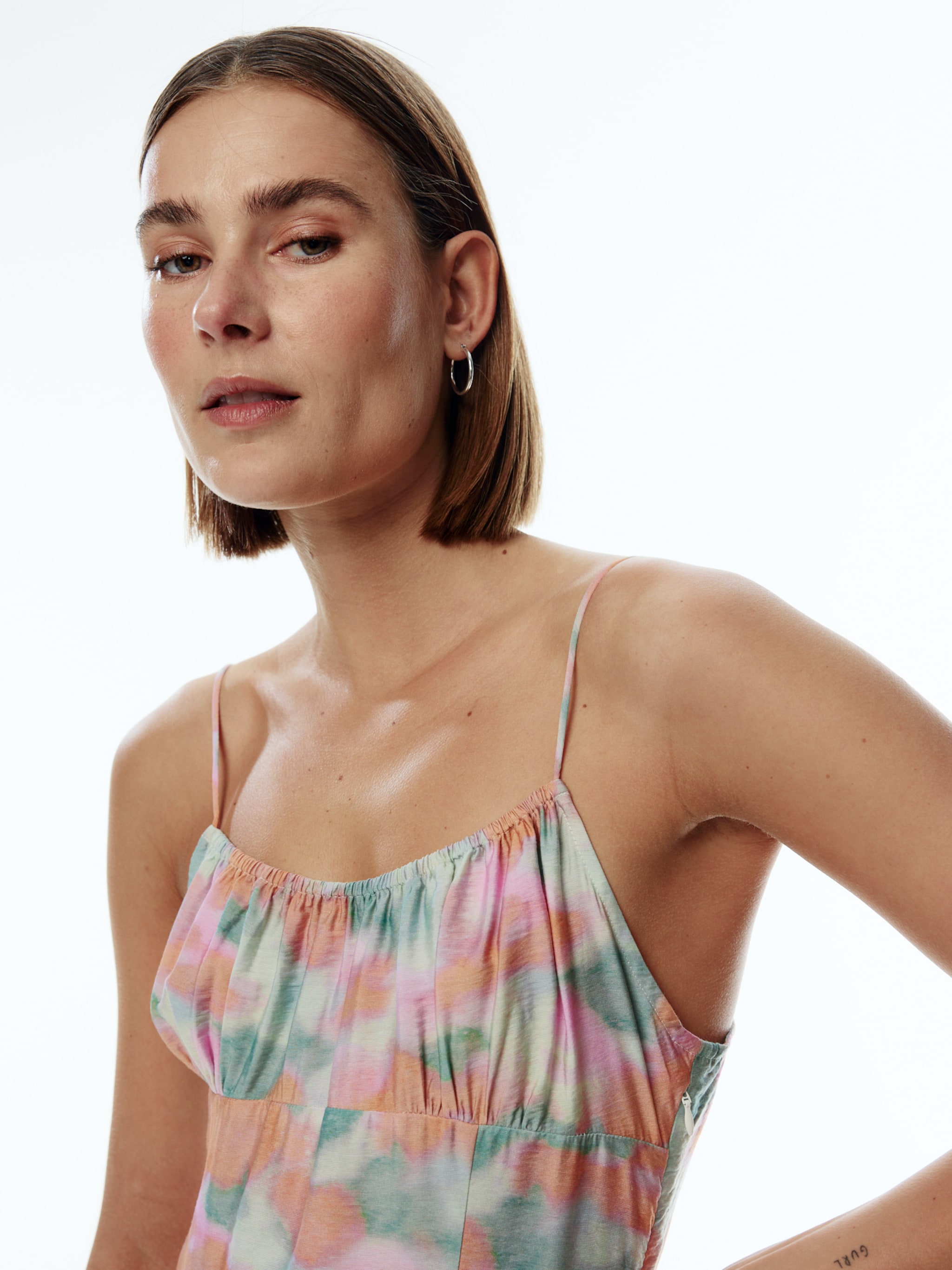 EDITED Produits Robe d’été 'Maleen' mélange de couleurs