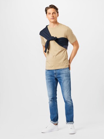 SCOTCH & SODA T-shirt i beige