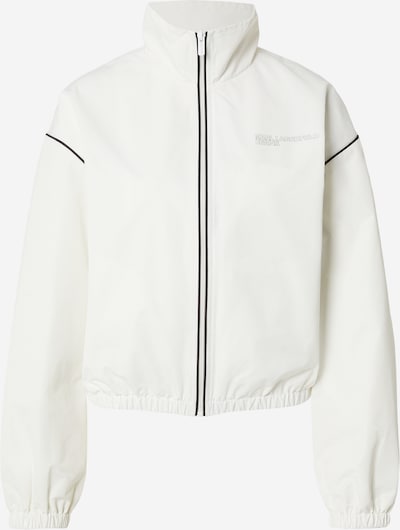 Demisezoninė striukė iš KARL LAGERFELD JEANS, spalva – juoda / balta, Prekių apžvalga