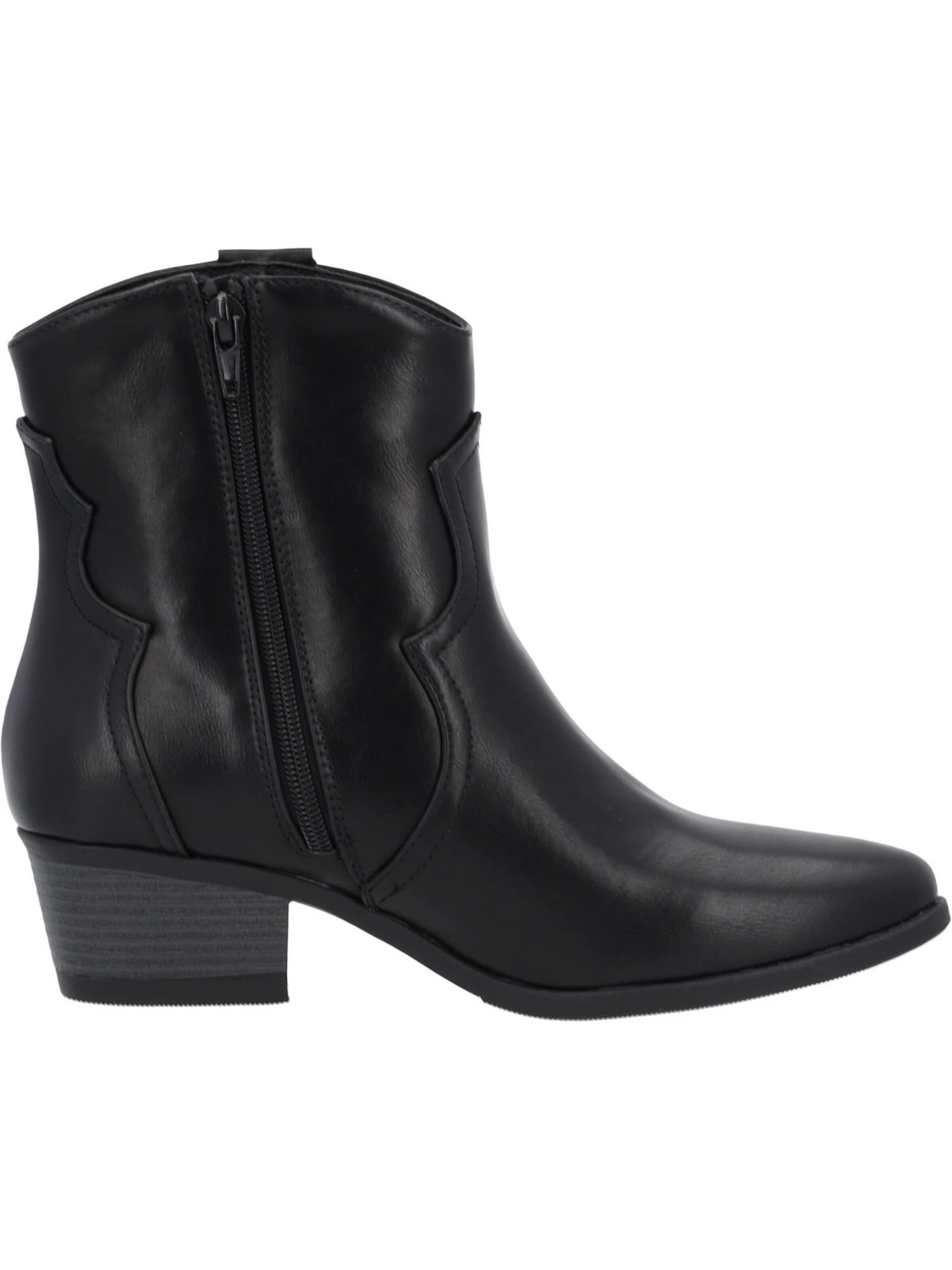 Bottes de cowboy 'Fosela' Palado en noir