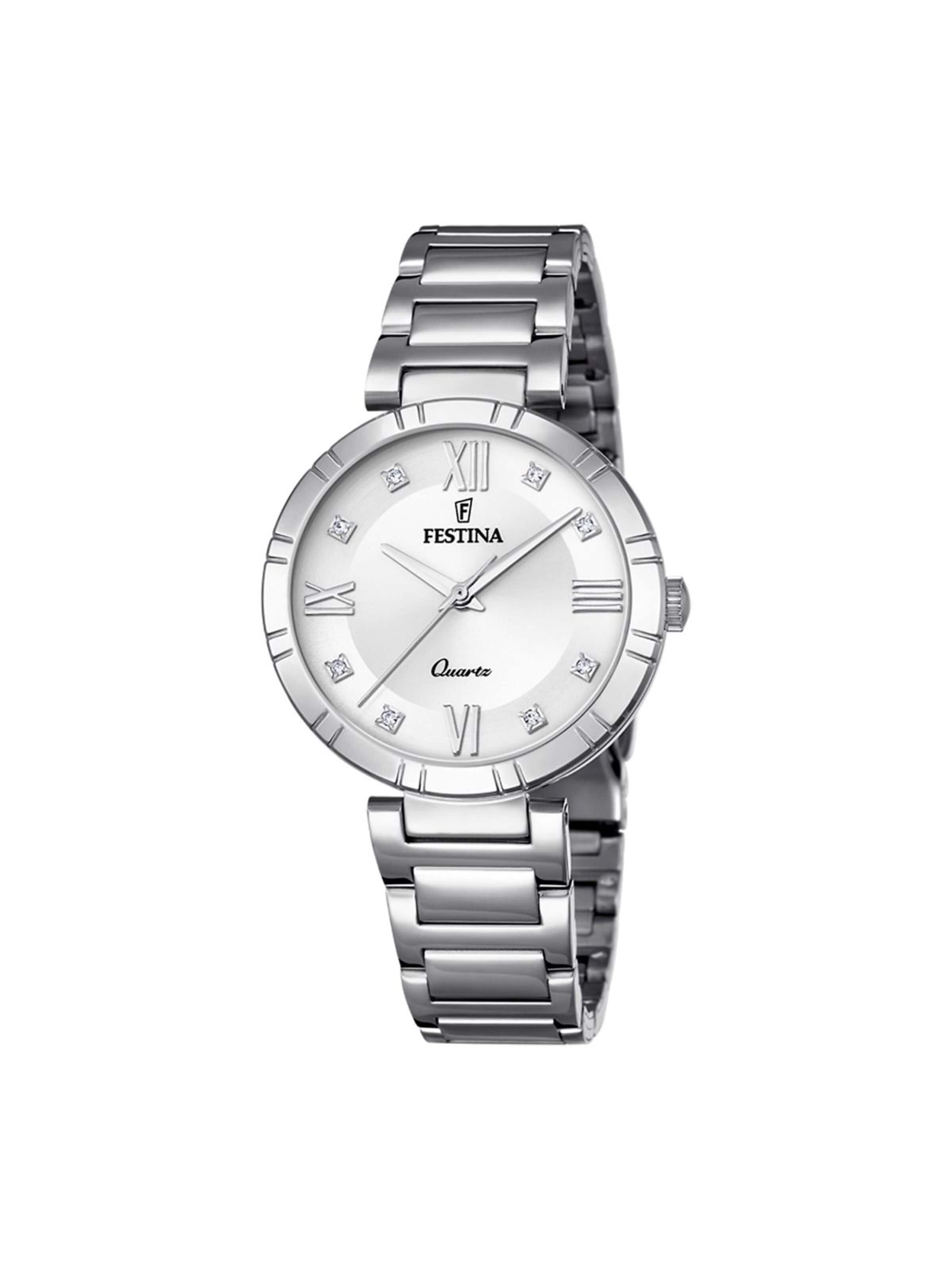 Montre à affichage analogique 'Festina - Watch MADEMOISELLE - Quartz watch movement - Watch case width: 32.5 mm' FESTINA en argent : devant
