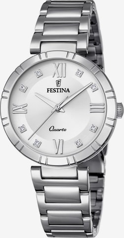 Montre à affichage analogique 'Festina - Watch MADEMOISELLE - Quartz watch movement - Watch case width: 32.5 mm' FESTINA en argent : devant