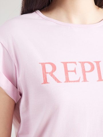 Tricou de la REPLAY pe roz