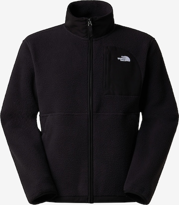 THE NORTH FACE Флисовая куртка 'Yumiori Off Peak' в Черный: спереди