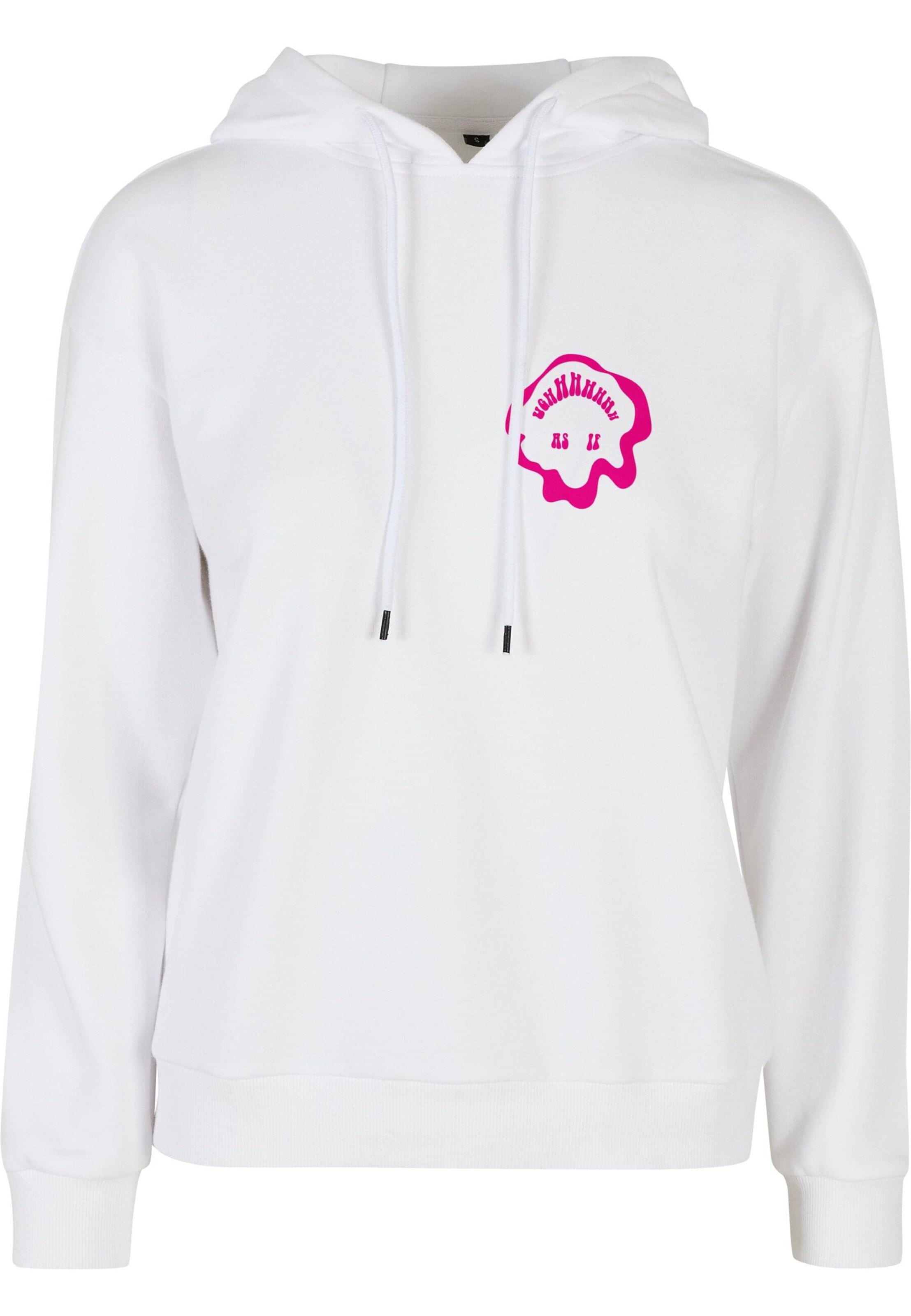 Miss Tee Sweatshirt in White: front