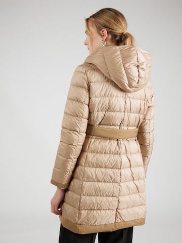 Weekend Max Mara Between-Seasons Coat 'EGUALE' in Brown