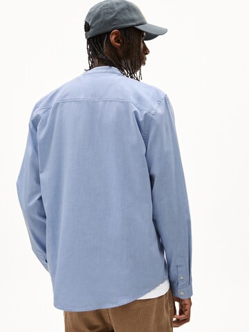 ARMEDANGELS Regular fit Overhemd in Blauw