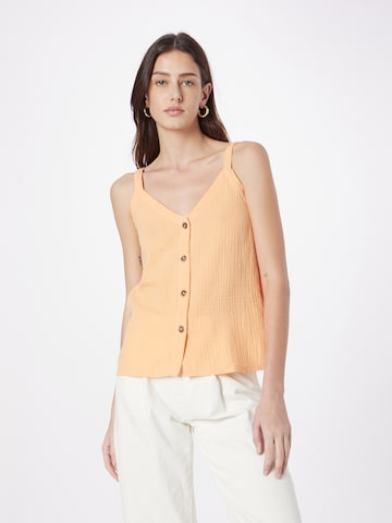 ONLY - Blusa 'THYRA' em laranja: frente