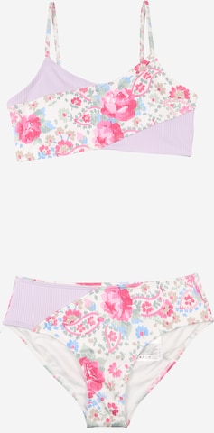 Abercrombie & Fitch Bustier Bikini w kolorze fioletowy: przód