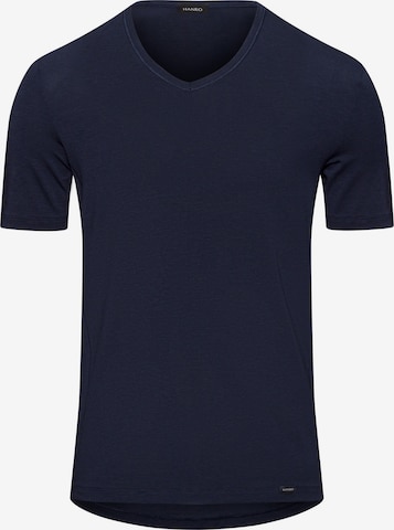 Hanro Onderhemd 'Natural Function' in Blauw: voorkant