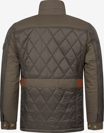 Geo Norway Winter Jacket in Green