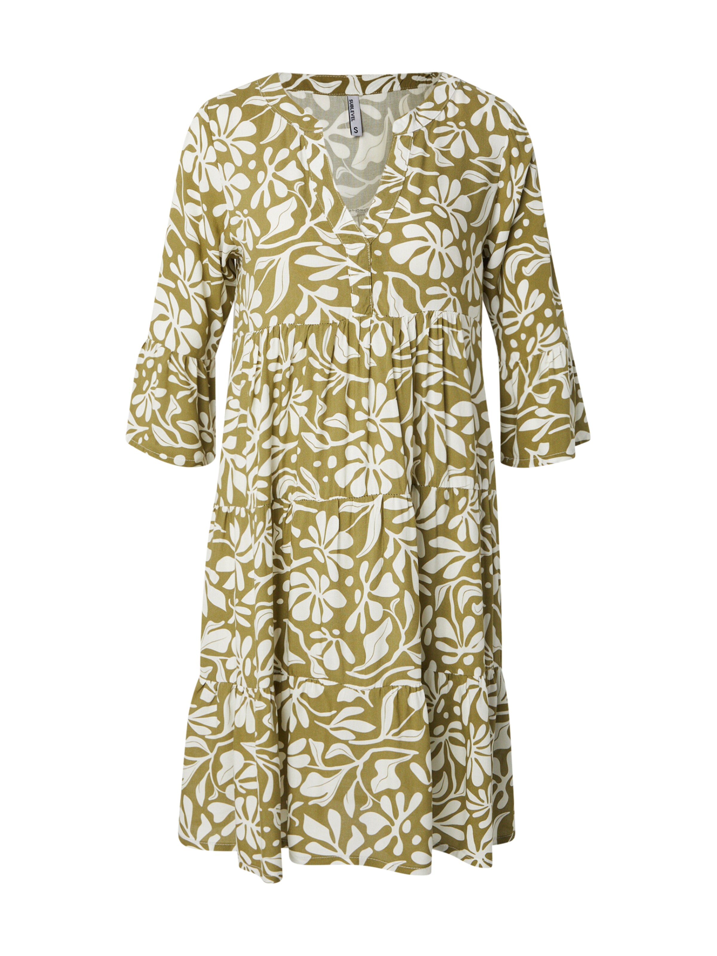 Sublevel Dress in Green: front