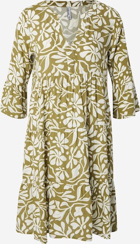 Sublevel Jurk in Groen: voorkant