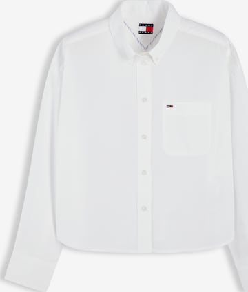 balta Tommy Jeans Palaidinė 'ESSENTIAL': priekis