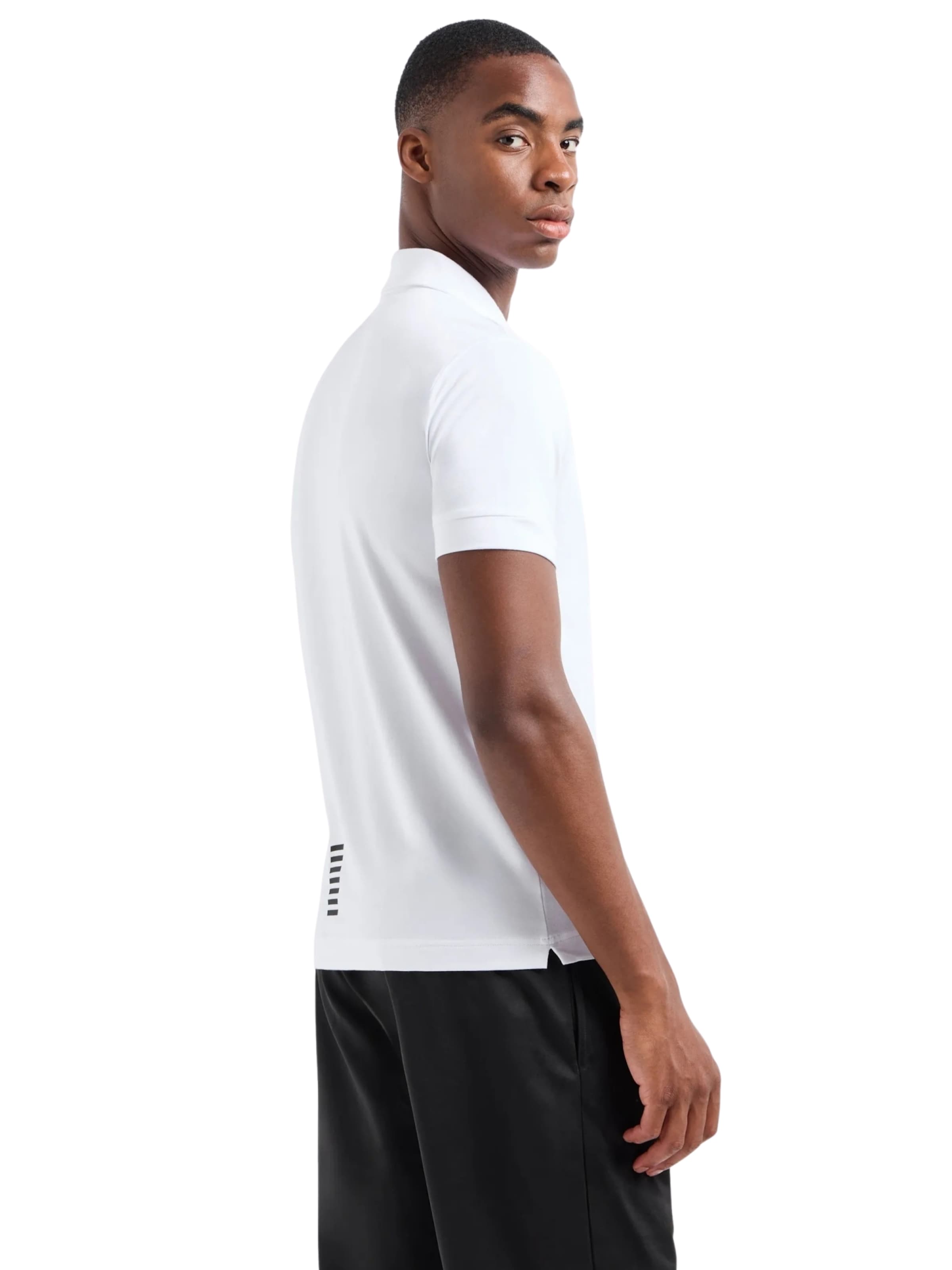 EA7 Emporio Armani Poloshirt in Weiß