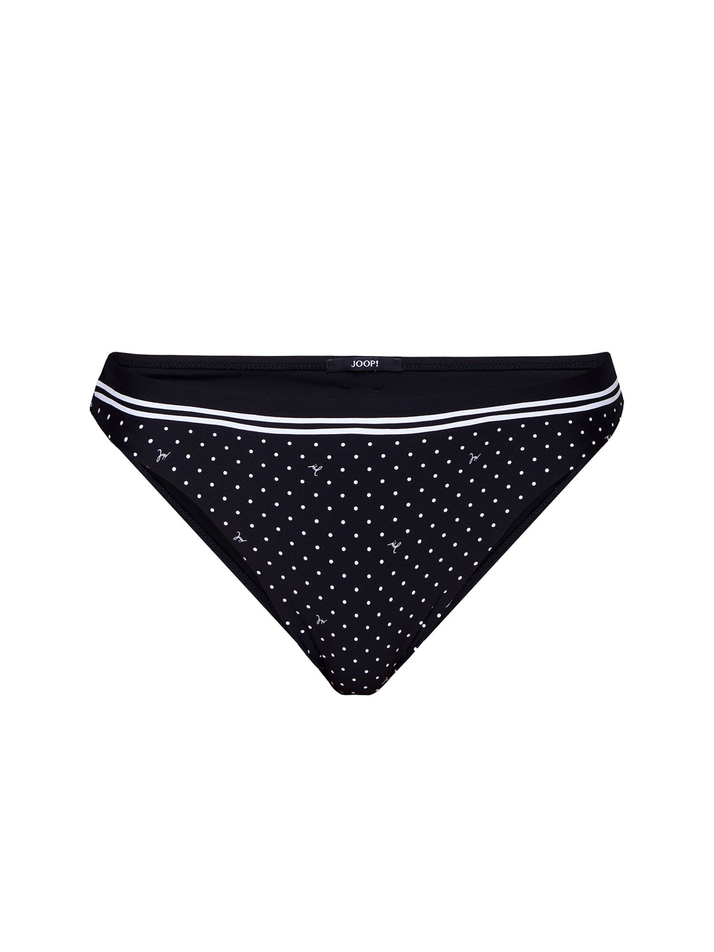 JOOP! Bas de bikini ' Polka Dots ' en XS en noir, Vue avec produit