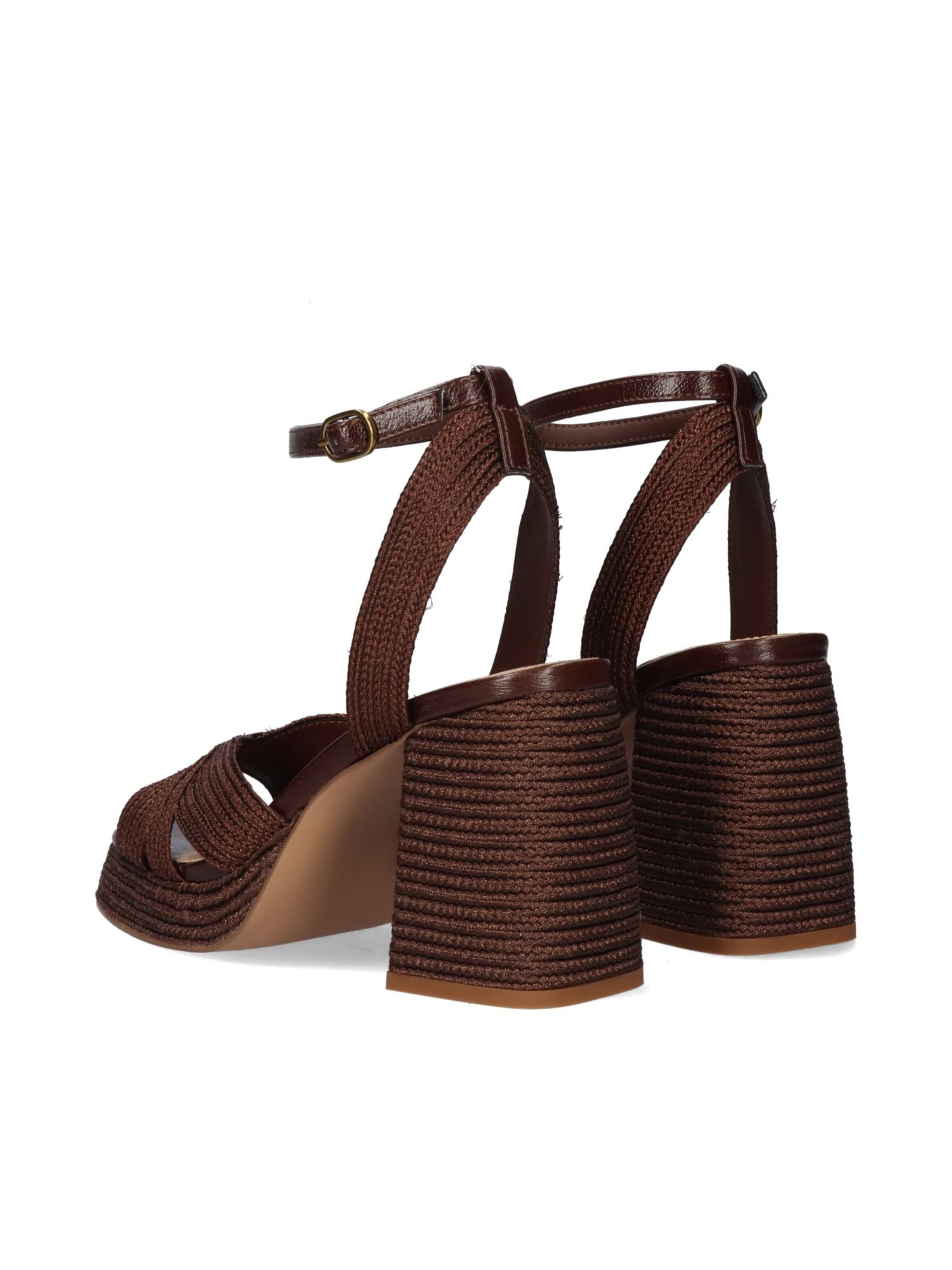 Sandales à lanières 'HAVANA-309' EXE en marron