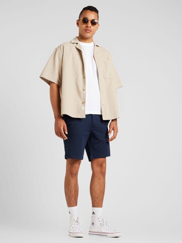 Only & Sons Comfort Fit Skjorte 'ALFI' i beige