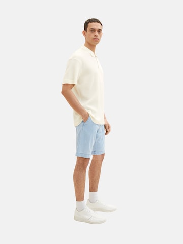 TOM TAILOR Regular Shorts 'Josh' in Blau