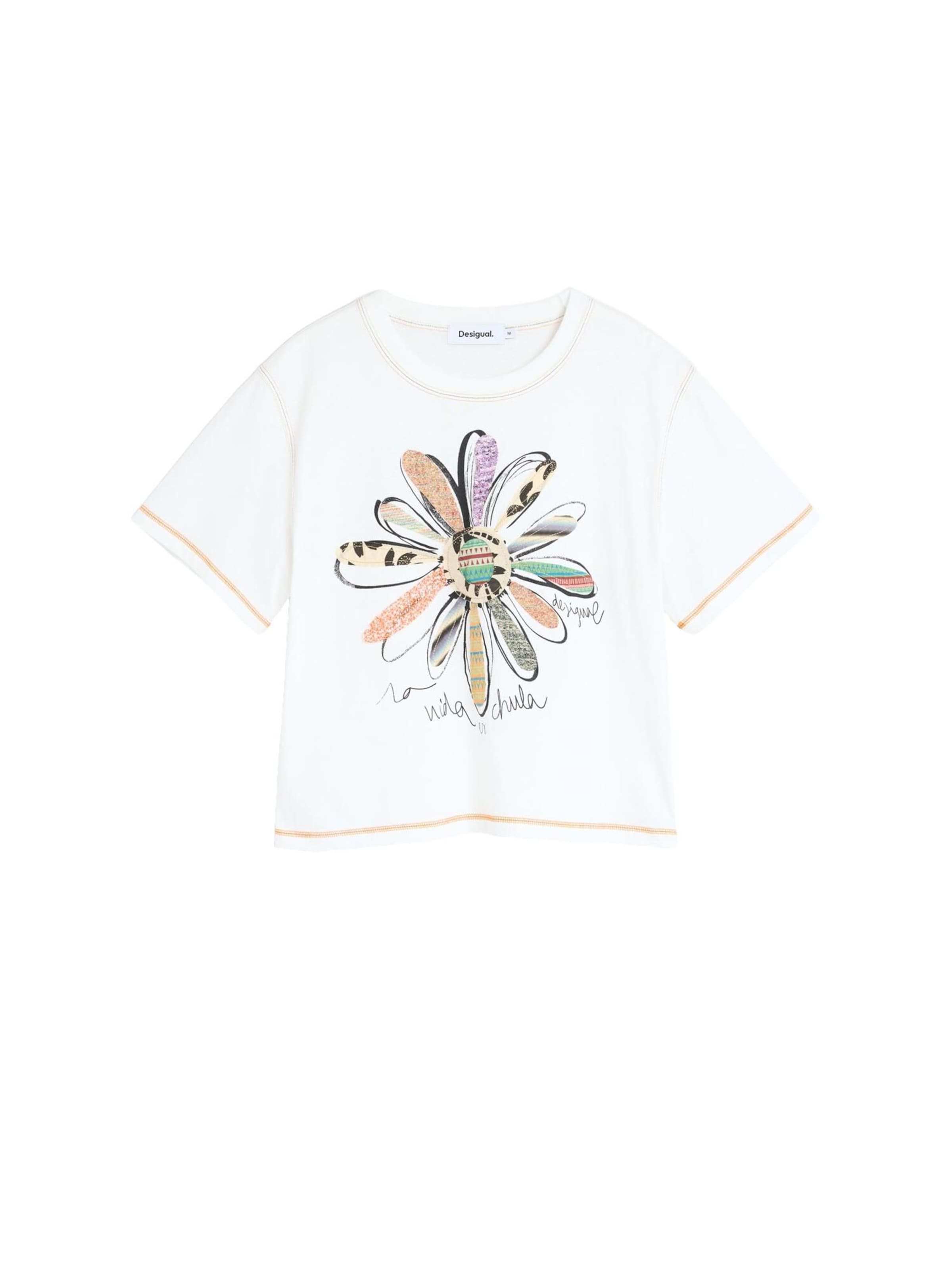 Desigual Tričko - Biela: predná strana